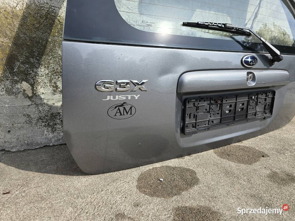 Suzuki Ignis MH Subaru G3X Justy klapa pokrywa osobowe Legnica sprzedam