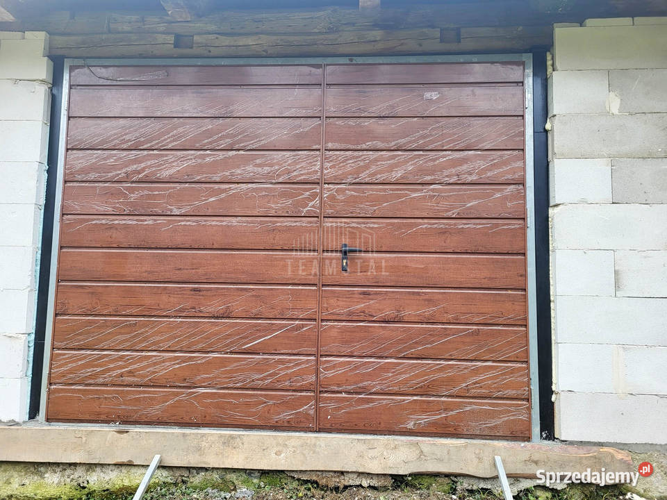 Bramy garażowe na wymiar dwuskrzydłowe ocieplone opolskie Nysa