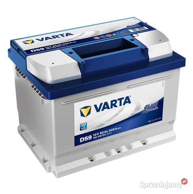 Akumulator 60Ah 540A EN Varta Blue Dynamic D59 Kościerzyna