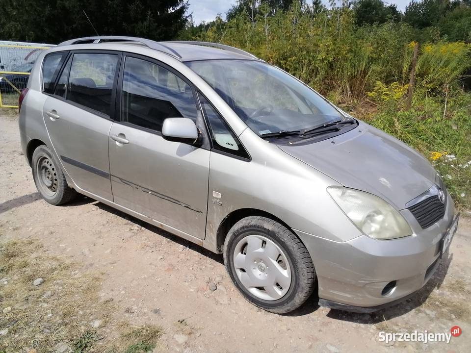 TOYOTA COROLLA VERSO 20 D4D 116 CZĘŚCI Konstancin-Jeziorna