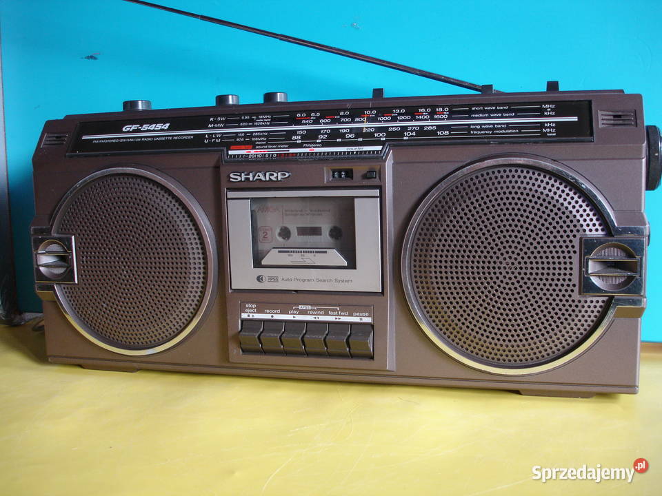 Radiomagnetofon SHARP GF5454HB Zielona Góra