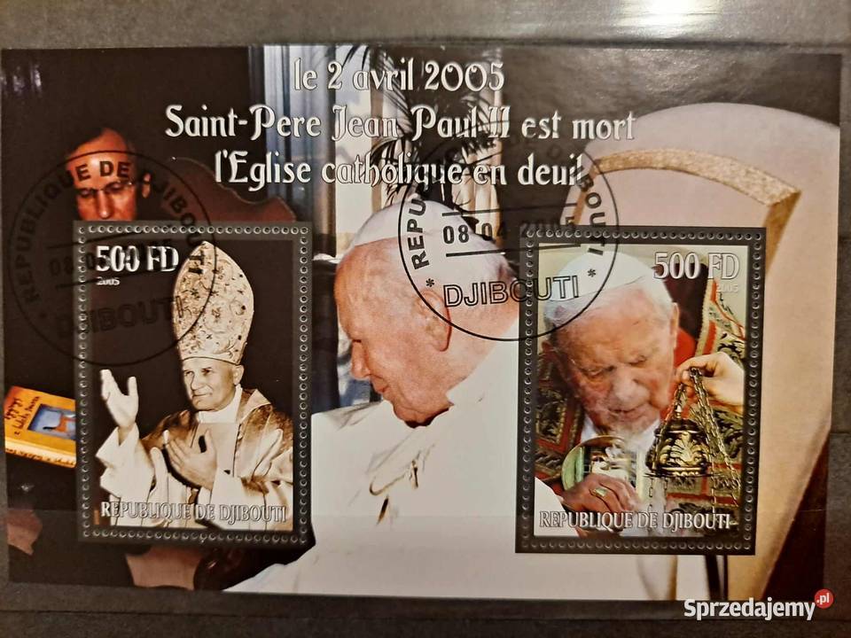 Jan Paweł II znaczki Filatelistyka Antyki, Sztuka, Kolekcje Kraków