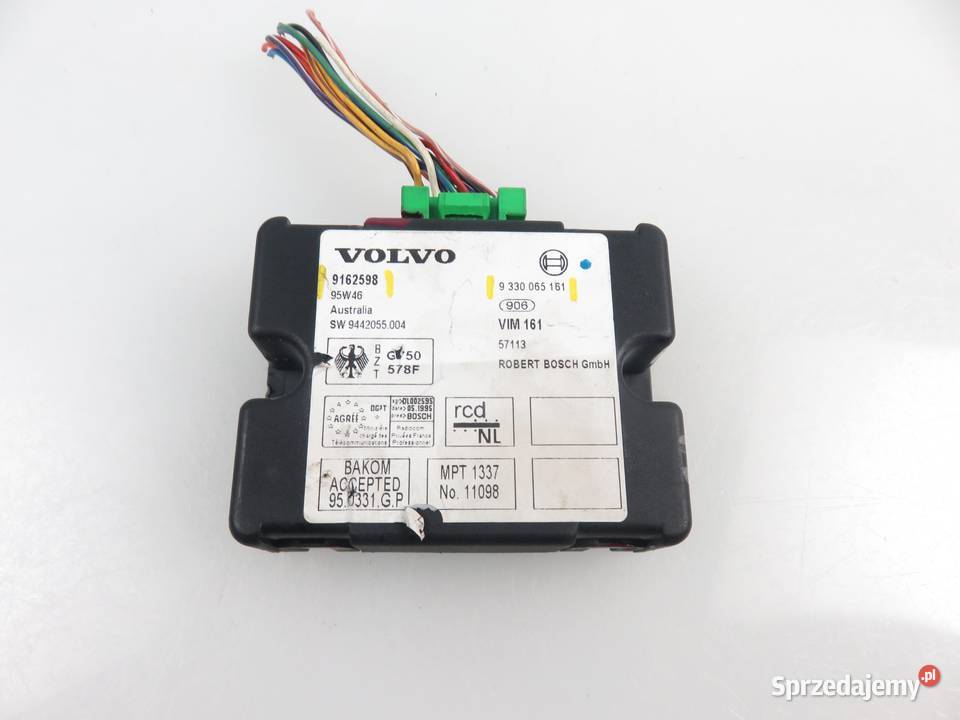 MODUŁ IMMO VOLVO 850 LW 9162598 9330065161 sprzedam