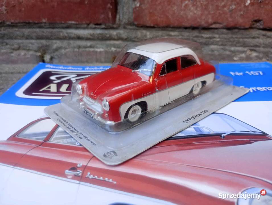 SYRENA 100 Kultowe auta PRL model deagostini 143 mazowieckie Warszawa sprzedam
