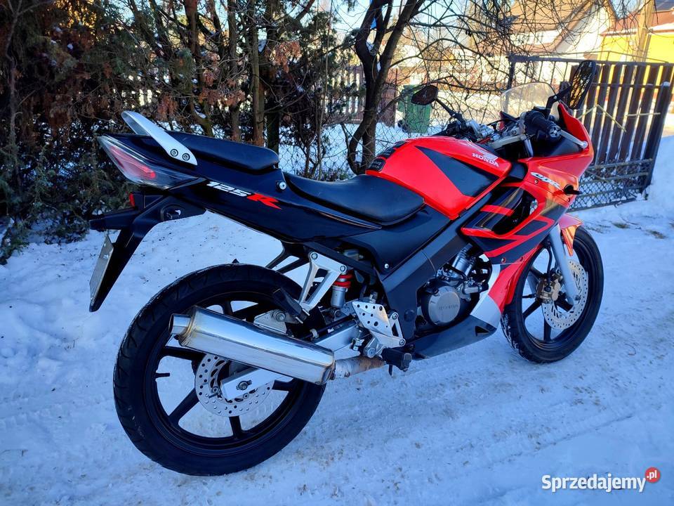 Honda CBR 125 R kat B A1 2007r 24 Transport lubelskie Łuków