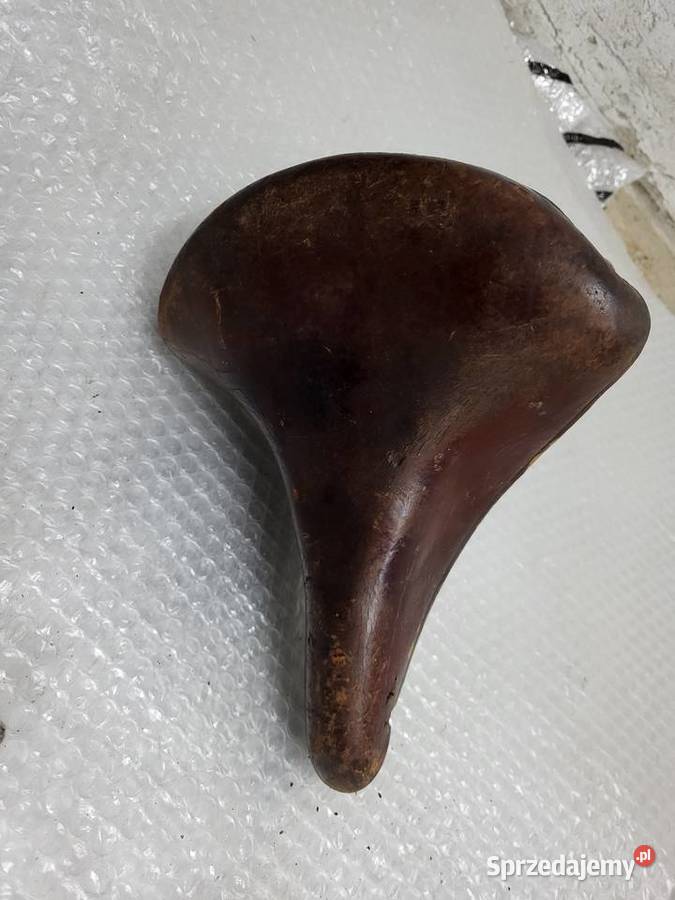 Siodełko rowerowe skórzane Antyk Antyki, Sztuka, Kolekcje Gliwice sprzedam