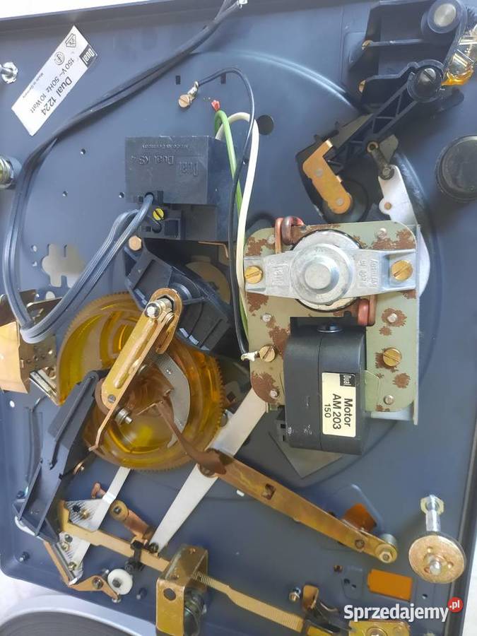 DUAL 1214płyta gramofonu kompletna Piasek
