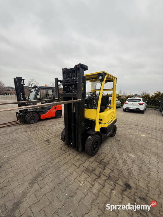 wózek widłowy HYSTER H20FT LPG 2000 TRIPLEX 490m Działoszyn sprzedam