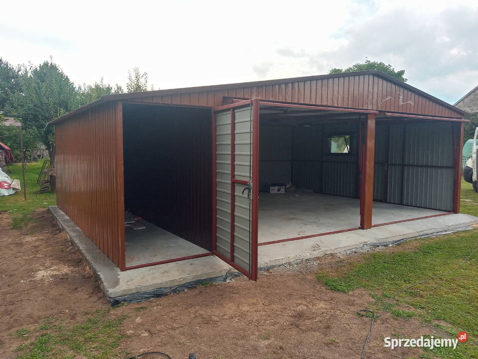 Garaż 6x5 wiata 2m Cieszyn