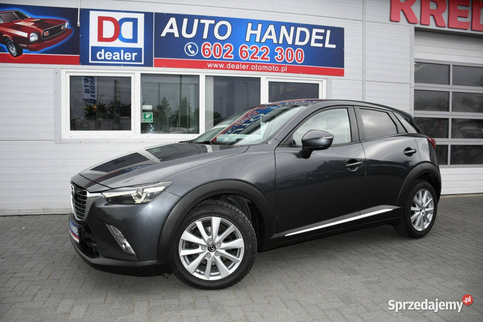 Mazda CX3 15d 100 bezwypadkowy FullLED Skóra ABS CX-3 Hrubieszów