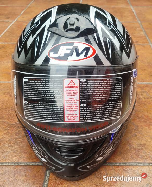 NOWY KASK MOTOCYKLOWY XS firmy JFM Piła