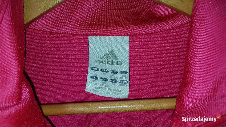 Różowa Kurtka Adidas dolnośląskie Kudowa-Zdrój
