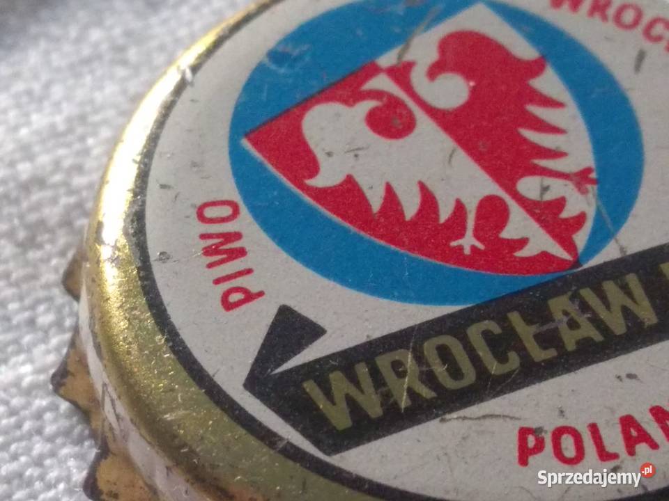 Stary kapsel Piwo Wrocławskie Wrocław Beer Made Warszawa