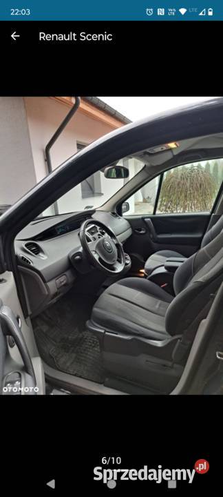 Renault Megane Scenic 16 LPG Motoryzacja