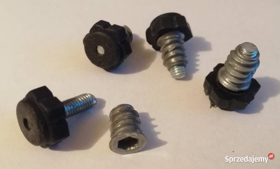 Nóżka meblowa regulowana czarna ślizg meblowy Czeladź sprzedam