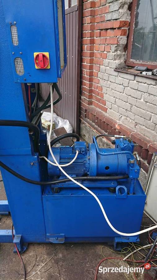 prasa hydrauliczna prasa do wulkanizacji np gumy Produkcja Łowicz sprzedam