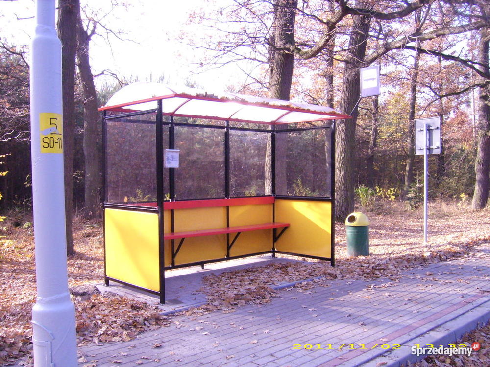 Wiata przystankowa palarnia zadaszenie małopolskie Gorlice