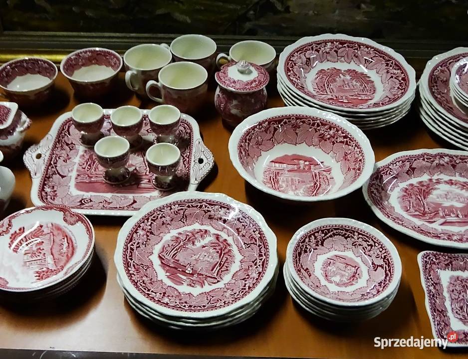 Zestaw porcelany Masons Vista Angielska ceramika Biłgoraj