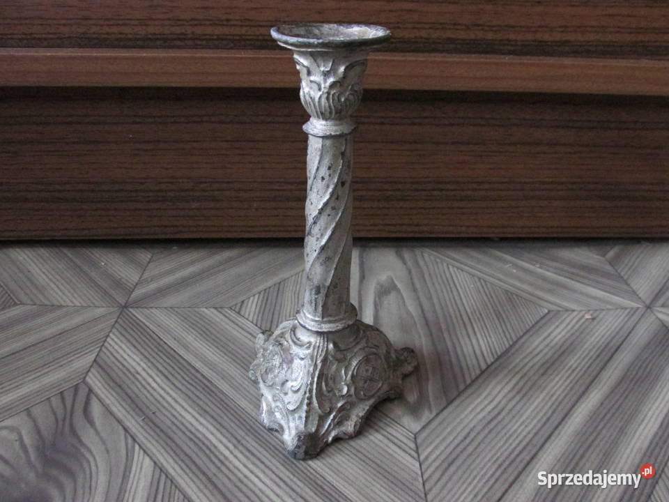 PIĘKNY STARY ŚWIECZNIK Pozostałe Bytom