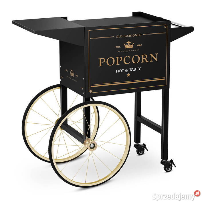 Wózek do maszyny do popcornu czarnozłoty Gastronomia Częstochowa sprzedam