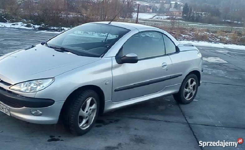 Peugeot 206CC AUTOMAT 16 BENZYNA benzyna Czudec