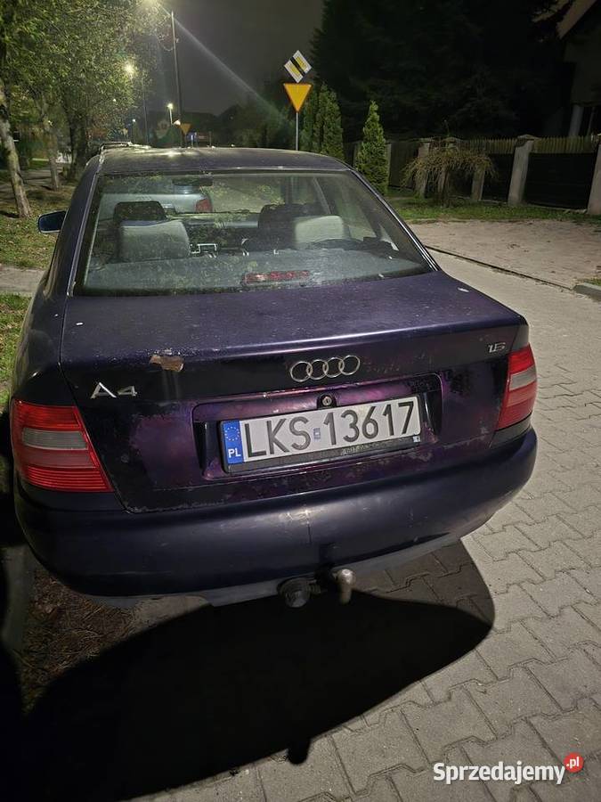 Audi A4B5 16 benzyna długie Opłaty A4 Lublin