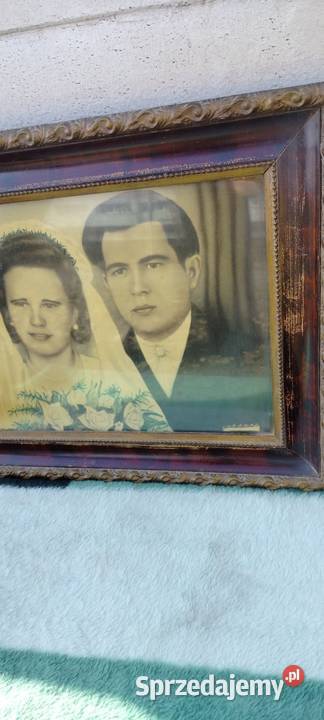 Monidła Portrety starych zdjęć ślubnych Łódź