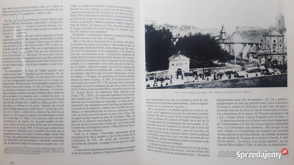 Książka 1789 en Correze wydanie francuskie Gdańsk sprzedam