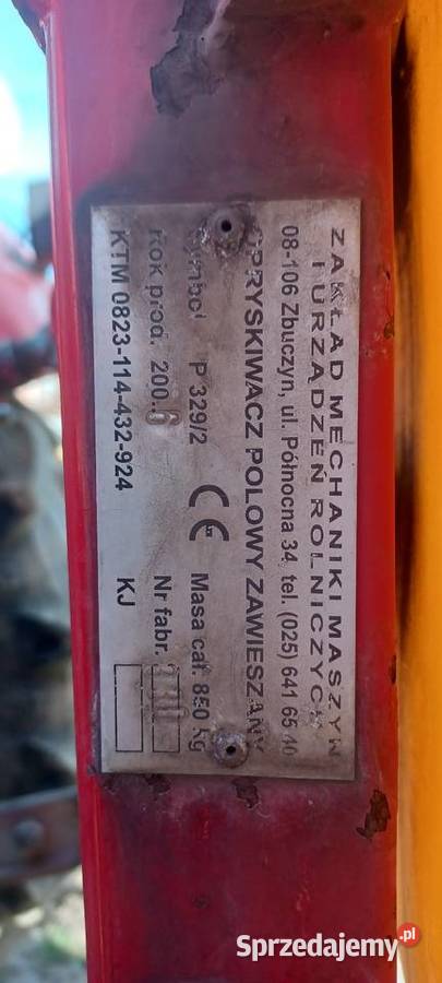 Sprzedam opryskiwacz 12m Zaczepiane