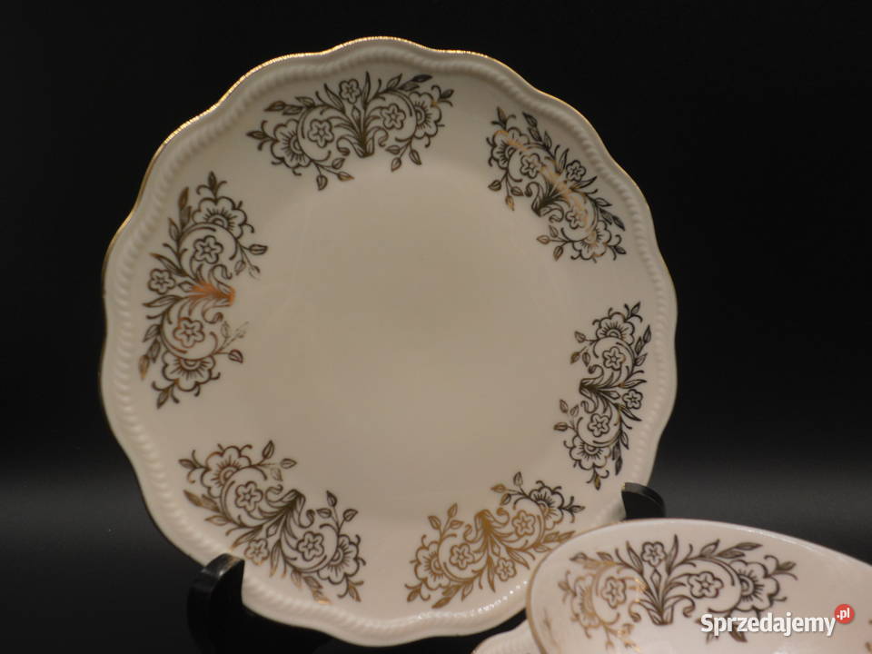 Zestaw śniadaniowy trio z porcelany Seltmann Raszków