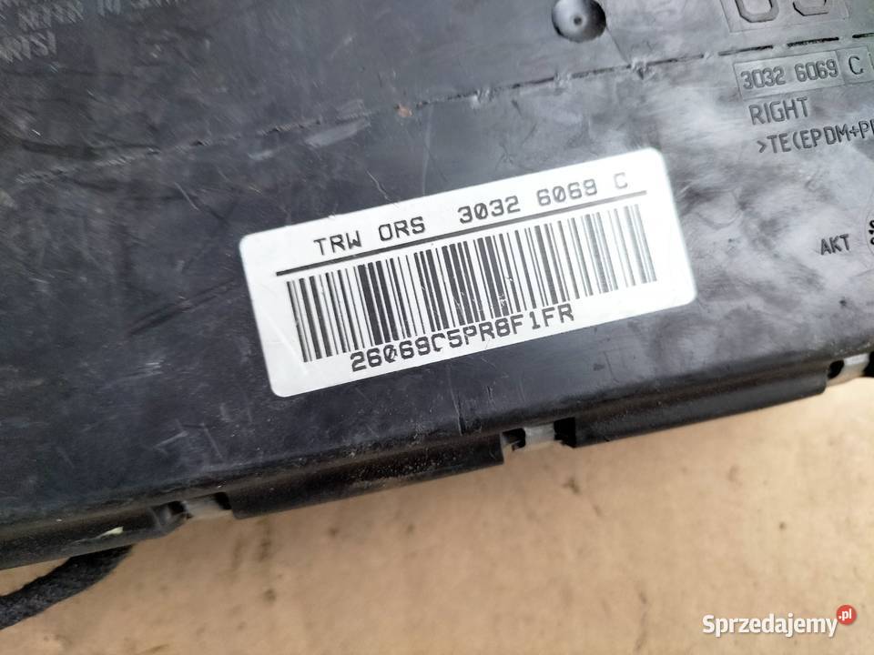 MERCEDES C W203 W 203 PODUSZKA POWIETRZNA AIRBAK Poduszki powietrzne lubelskie