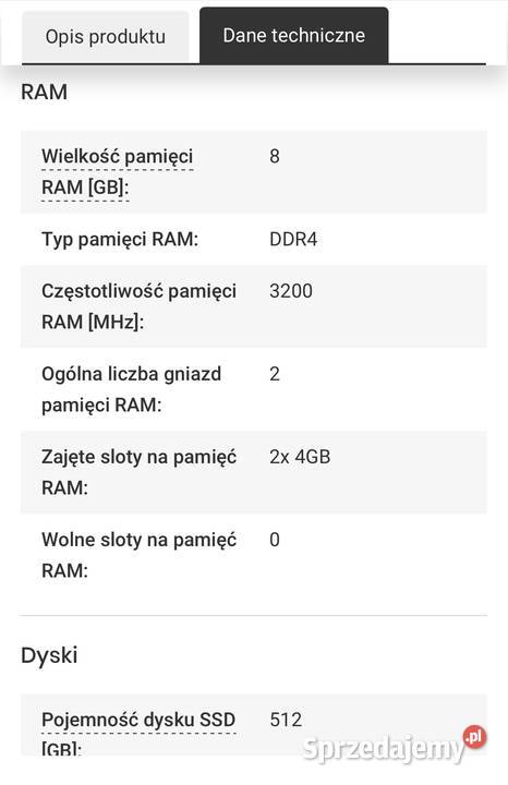 Laptop HP 15 i5 156cala 8GB sprzedam