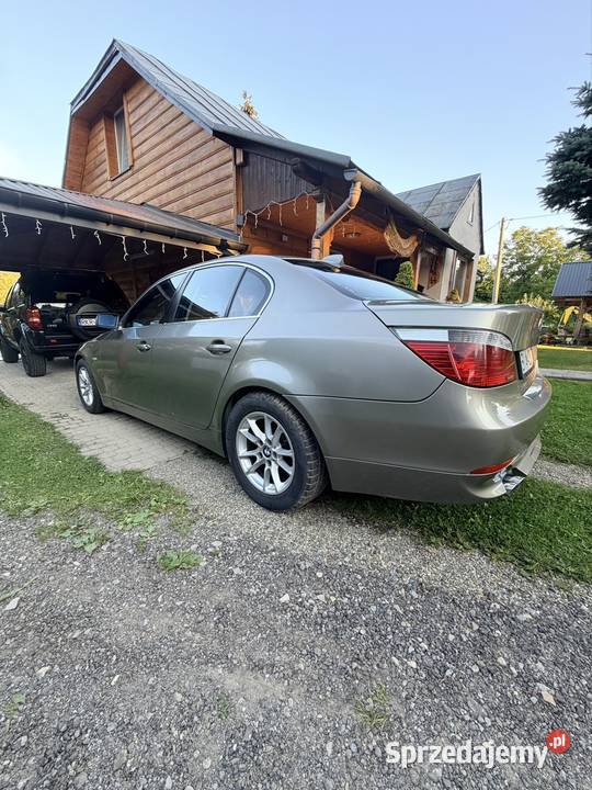 BMW E60 25 BENZYNA LPG AUTOMAT 2004 Krasna