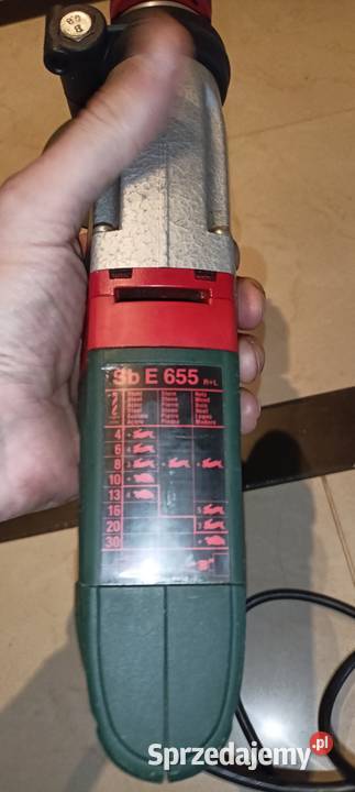 Metabo Sbe 655 wiertarka udarowa Wiertarki i wkrętarki Sędziszów
