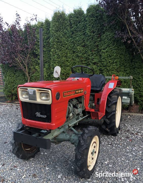 Traktorek 4x4 Yanmar YM1610D z glebogryzarką Kraśnik