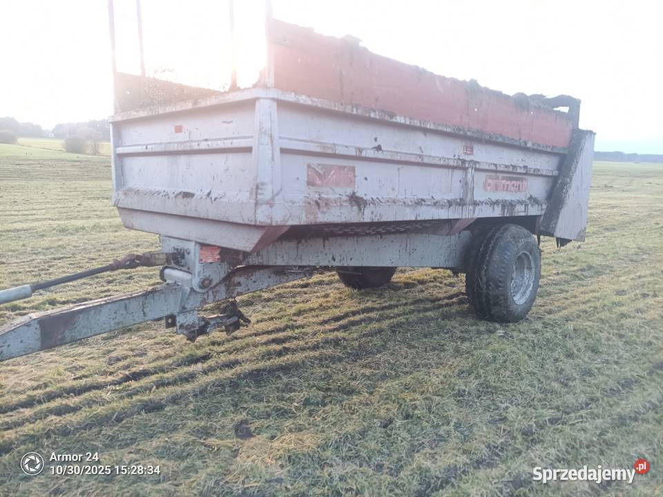 Rozrzutnik obornika 7t Brimont nieuszkodzony Kadzidło