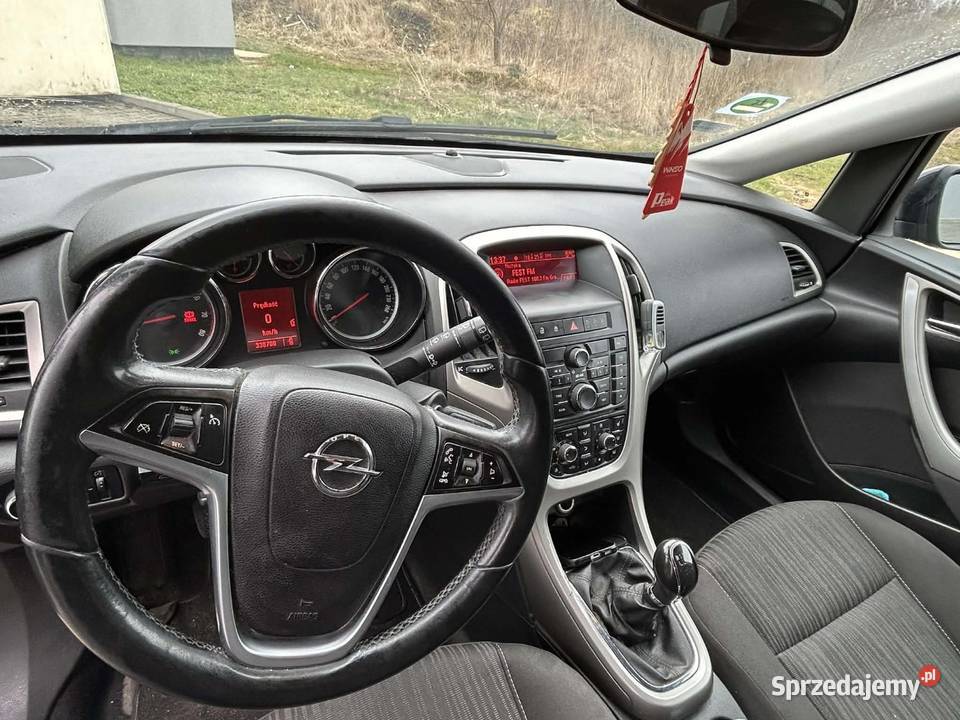 Opel Astra 14turbo 2011r Gaz Stag Hak Kombi 140KM mazowieckie Ostrów Mazowiecka