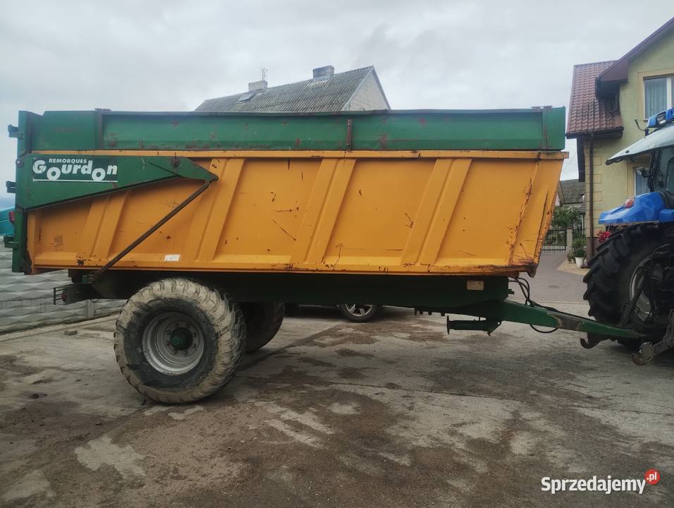 Przyczepa skorupowa 11 1215 18 ton Łomża sprzedam