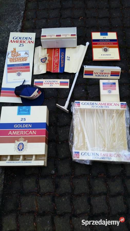 Golden American gadżety polielniczka zapalniczka mazowieckie Sobolew