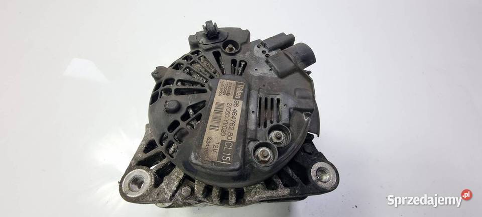 ALTERNATOR PEUGEOT 1007 9646476280 Lipno sprzedam