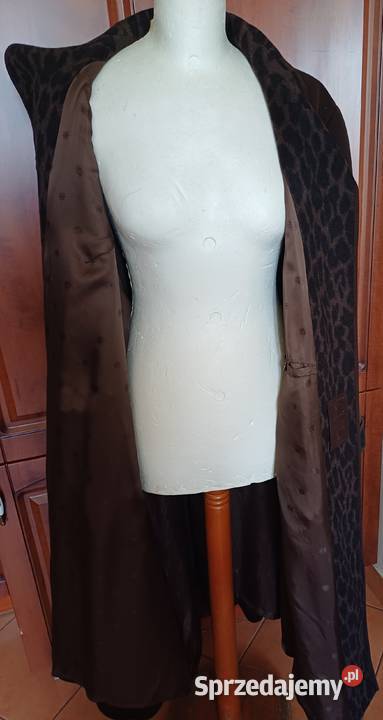 Płaszcz damski wełna Merino mazowieckie