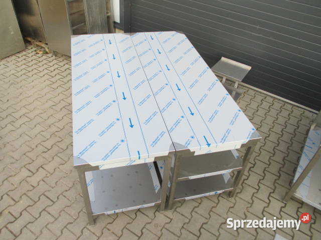 Stół Gastronomiczny Centralny Z 2 Półkami wielkopolskie