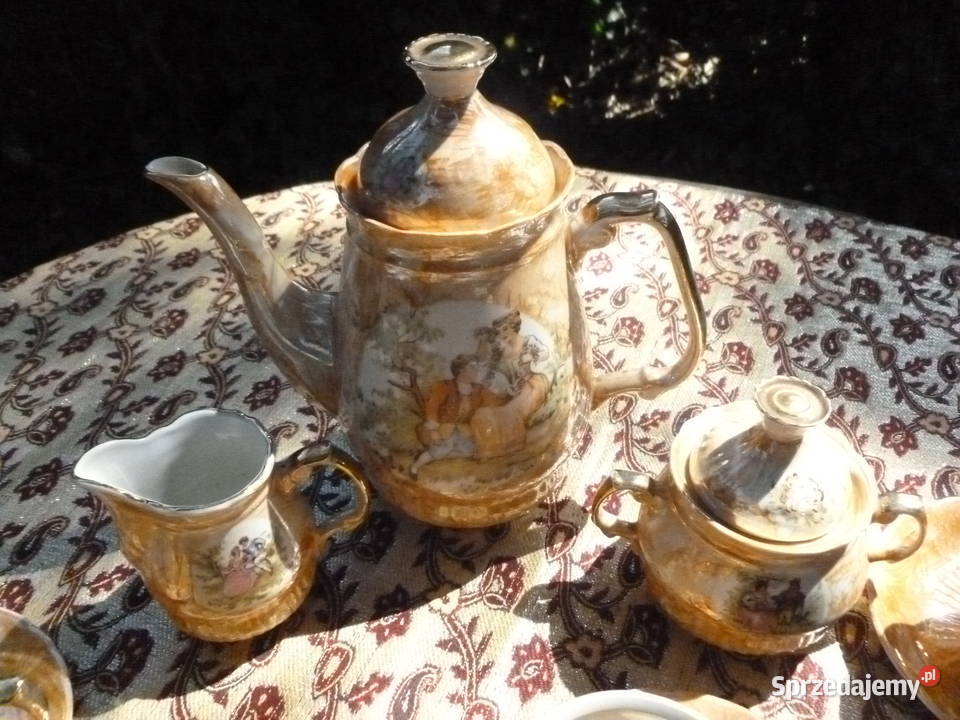 Serwis kawowy Włocławek Porcelana PRL mazowieckie Mława