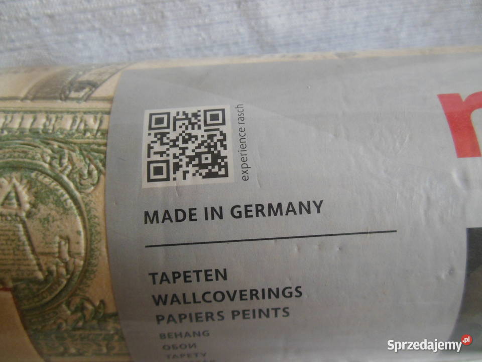 Tapeta w banknoty rasch Rolka Kielce