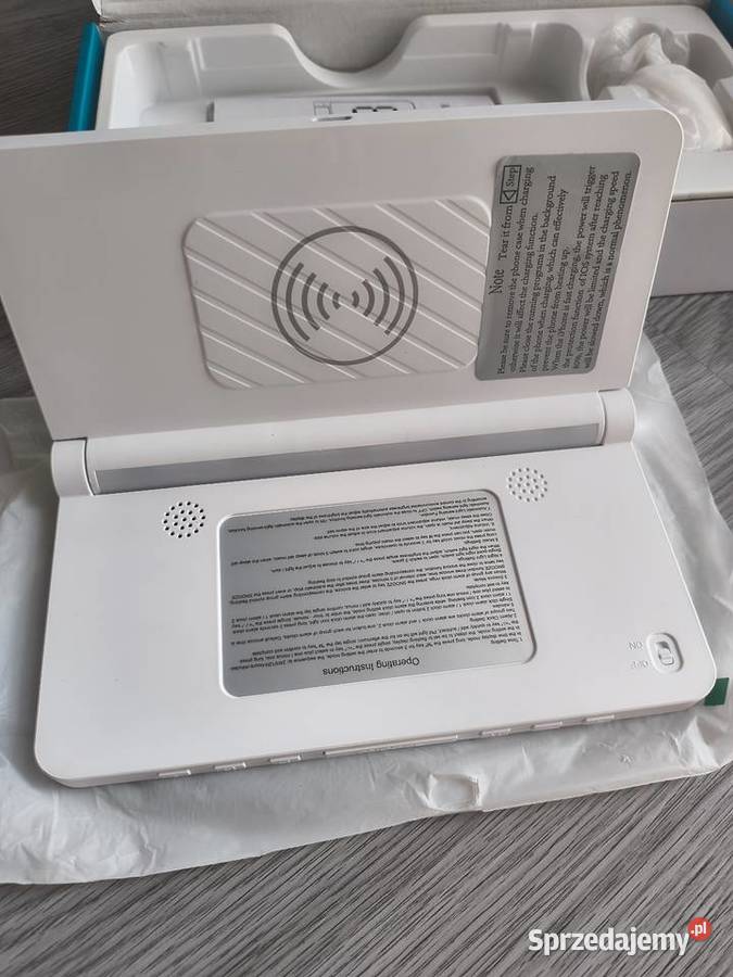 Multifunkcyjny Budzik 4w1 Zegar Ładowarka Qi