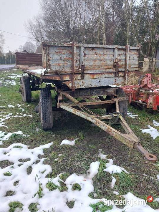Przyczepa wywrotka do remontu D50 lad6 ton łódzkie Sieradz