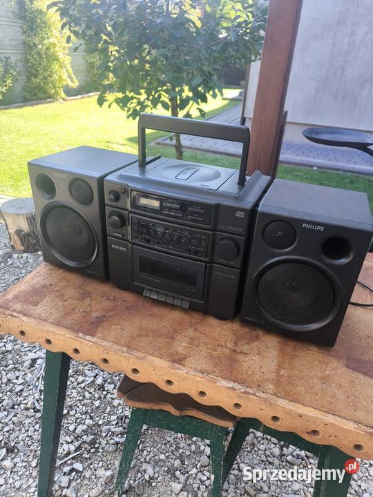 Radiomagnetofon Philips z kaseta plus CD Radomsko