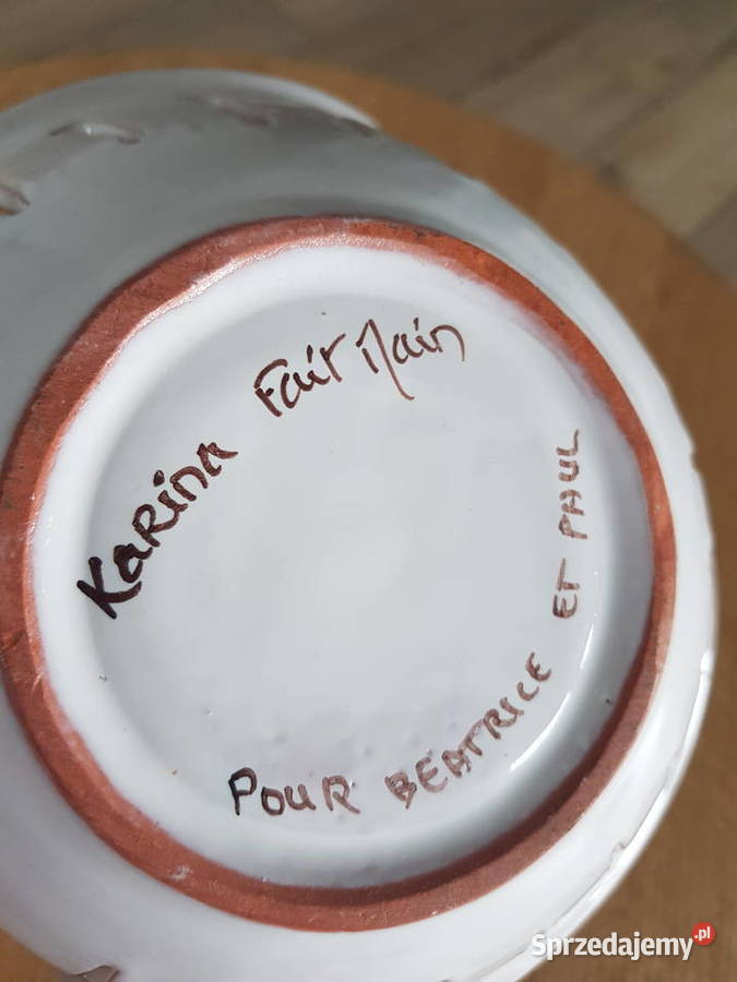 Koszyczek z porcelany