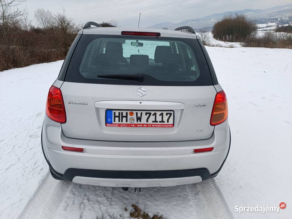 Suzuki SX4 4x4 16 Benzyna Lift poduszka powietrzna Nowy Sącz sprzedam