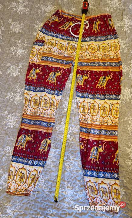 SPODNIE indyjskie damskie L4012 letnie bawełna Długie Lublin sprzedam